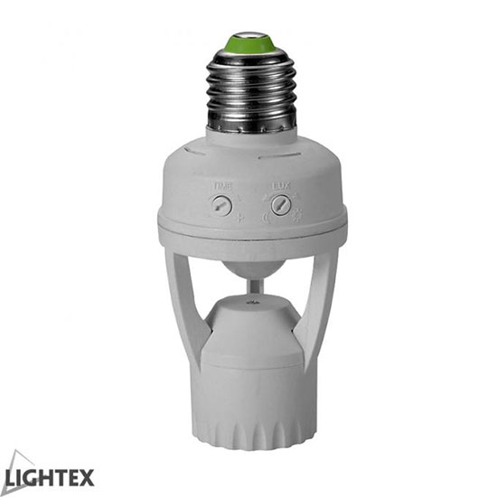 Lightex Фасунга Е27 със сензор за движение 360' RL/SR1310/WH