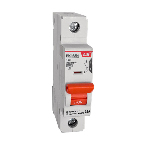 Автоматичен прекъсвач 1P 32А BKJ63N, C, 6kA LS Electric