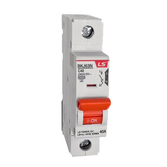 Автоматичен прекъсвач 1P 40А BKJ63N, C, 6kA LS Electric