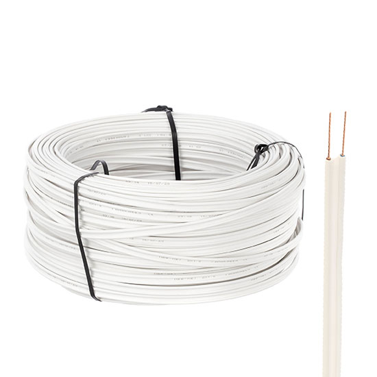 Кабел ПВВ-МБ1 2x1 мм² 220V/380V