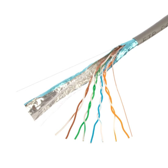 LAN Кабел FTP CAT5E CCA 4Х2Х0.5 (24 AWG) 