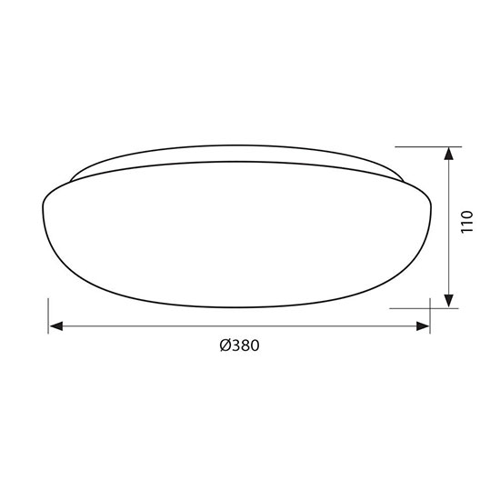 Vivalux Декоративна LED плафониера NUVOLA LED 28W 4000K