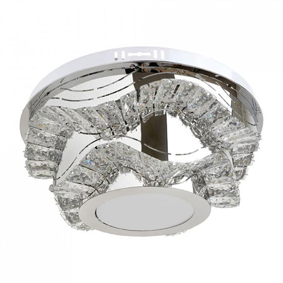 Lightex LED полилей ASMARA 48W 3000K-4500K-6500K 4320lm 220V с Bluetooth, Usb порт и дистанционно управление Ф400