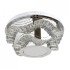 Lightex LED полилей ASMARA 48W 3000K-4500K-6500K 4320lm 220V с Bluetooth, Usb порт и дистанционно управление Ф400