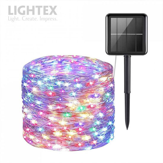 Соларна LED лента FESTA влагозащитена 10бр/м 1.2V